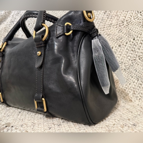 Dooney and Bourke Large Florentine Leather Satchel - Picture 6 of 11